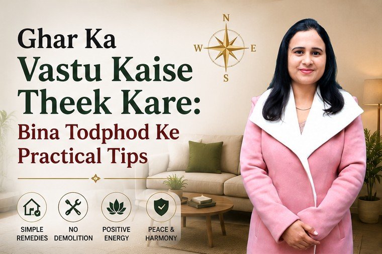Ghar ka Vastu kaise theek kare — practical tips by Acharya Nehha, Prestigious Vastu