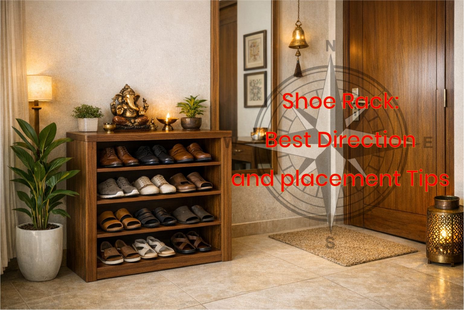 Vastu Tips For Shoe Rack Placement