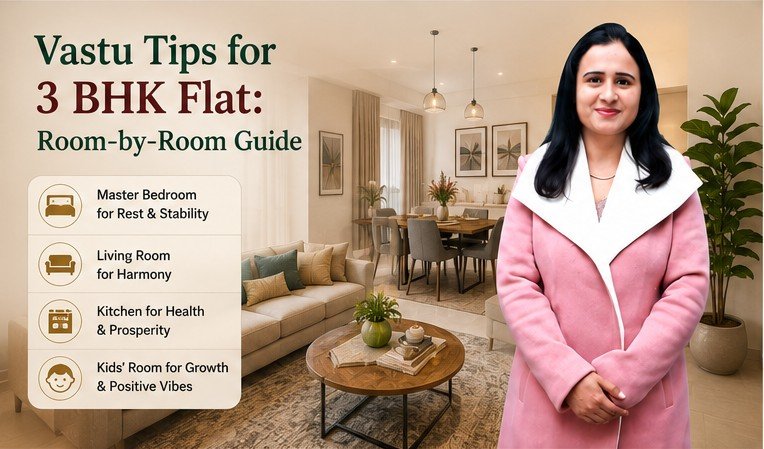 Vastu for 3 BHK Flat: Getting Each Room Right — Acharya Nehha, Prestigious Vastu