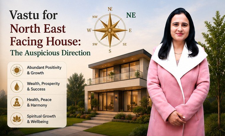 Vastu for north east facing house — Ishanya zone, layout and energy tips