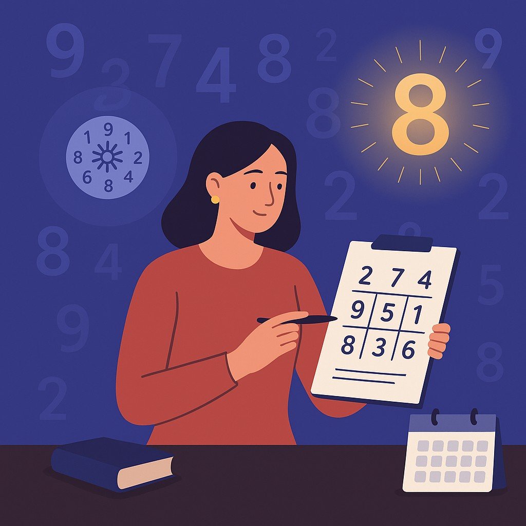 Numerology illustration - Prestigious Vastu